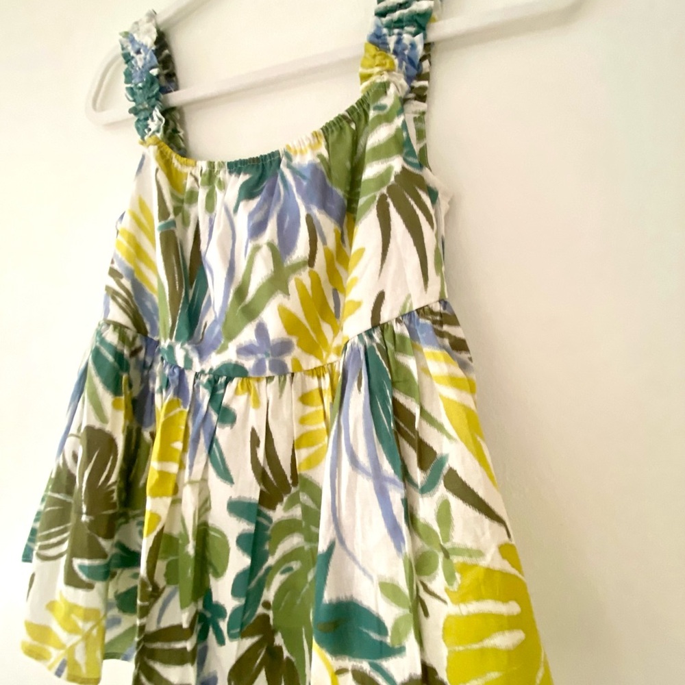 LIU JO Tropical Green Top Size Size 42 (Large)100 percent Cotton with l…